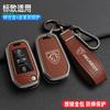For Peugeot 207 206 208 308 408 508 2008 3008 4008 5008 Leather Car Key Case Bag Shell Holder Protection Fob Auto Accessories