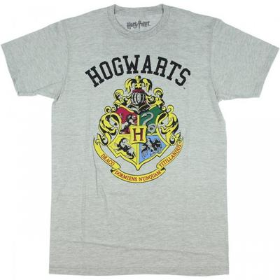 HARRY POTTER Unisex-Erwachsene Hogwarts Wappen T-Shirt
