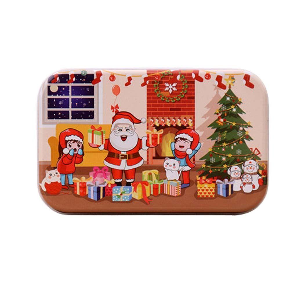 DIY Christmas 3D Puzzle Christmas House Children Model Toy Paper Card Jigsaw  Kindergarten