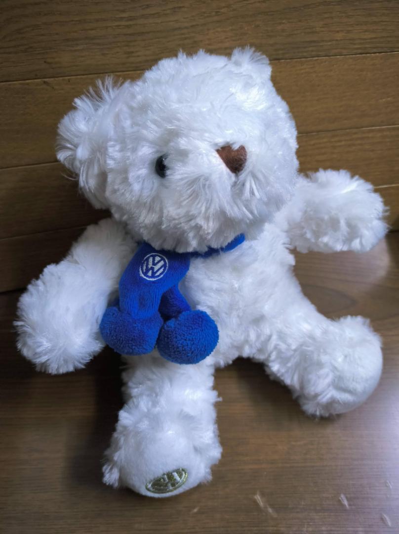 

[USED] 2014-2015 Volkswagen Teddy Bear Plush Toy, Polar Bear
