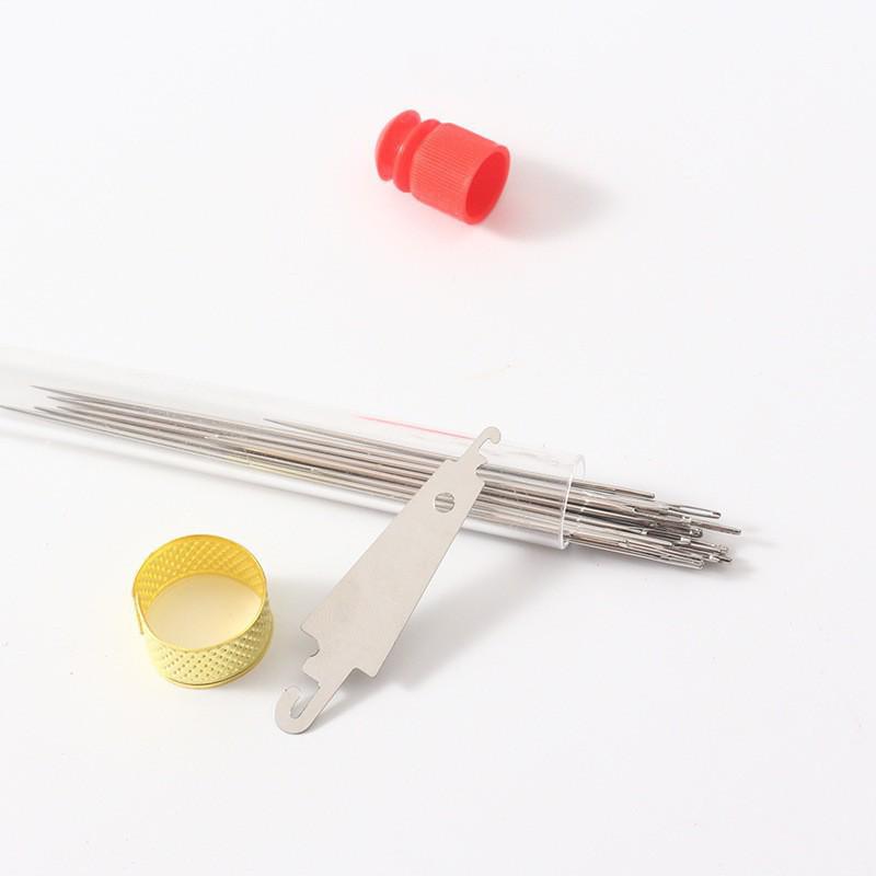 34-Piece Large Eye Needle Set for Hand Sewing and Embroidery