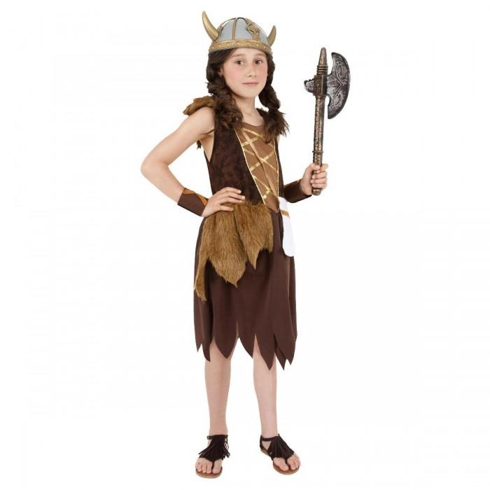 Smiffys Girls Viking Costume Set