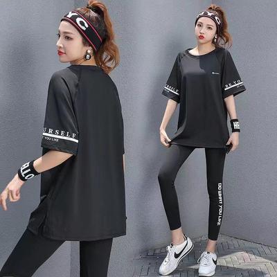 Women's Loose Fit Quick-Dry Yoga T-Shirt - Lightweight, Short-Sleeved Running Shirt for Summer