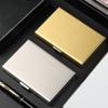 Stainless Steel Card Antimagnetic Case Multi-card Bit RFID Card Holder Business Card Holder  Travel