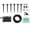 Solar   Automatisches Tropfbewässerungssystem für Pflanzen Innen Außen Garten mit Timer Regenwassersammler   Düse   Kit