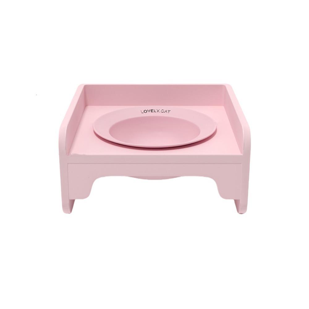 Ceramic Basin Spill-proof Pet Bowl Set ABS Holder Pet Dog Bowl Holder Dog Food Bowl Stand Water