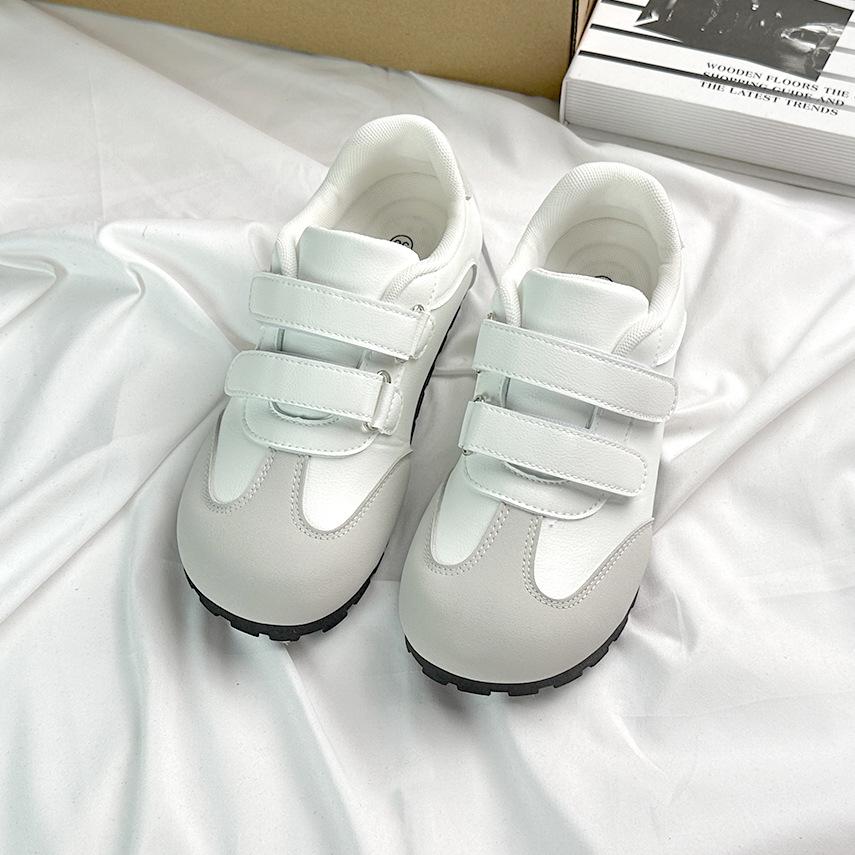 B1 Belle Puff Velcro Board Shoes 22 Autumn Breathable Low Top Casual Candy Color