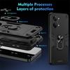 Military Armor Shockproof Case for Xiaomi Poco X8 Pro Max 5G Protective Cover Ring Stand Holder Fundas Coque