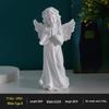 Nordic Praying Angel Resin Figurine - Cute Angel Girl Desktop and Foyer Decor