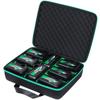 HiKOKI (formerly Hitachi Koki) Lithium-ion Battery Storage Case (Case Only) - Holds Multiple Batteries (36V, 18V, 14.4V, 12V, 10.8V, 9.6V, 7.2V, 3.6V)