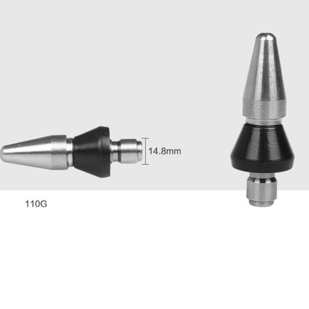 Pressure Washer Drain Sewer Cleaning Pipe Jetter Rotary Nozzle