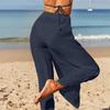 Chiffon Beach Cover-up: Versatile European & American Style Half Skirt for Sun Protection & Vacation
