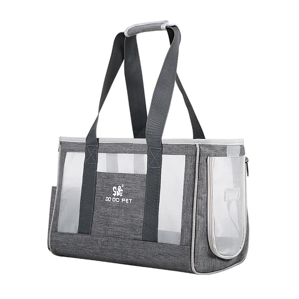 

Кошачья сумка-переноска, дышащая сумка для переноски домашних животных, переносные сумки для щенков, одно плечо, дорожная сумка для кошек и собак, сумка для домашних животных L