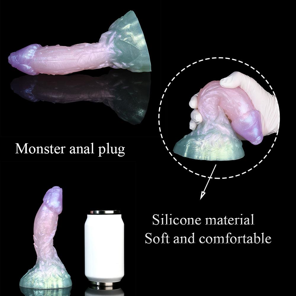 YOCY 4 Sizes Monster Dildos Silicone Anal Plug Vagina Stimulator Prostate Massager Sex Toys For Adult Women Men Masturbator