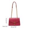 Alligator Print Crossbody Bag Shoulder Bag for Girl Women Solid Color Bag