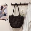 Luxury Retro Woven Hollow Shoulder Tote