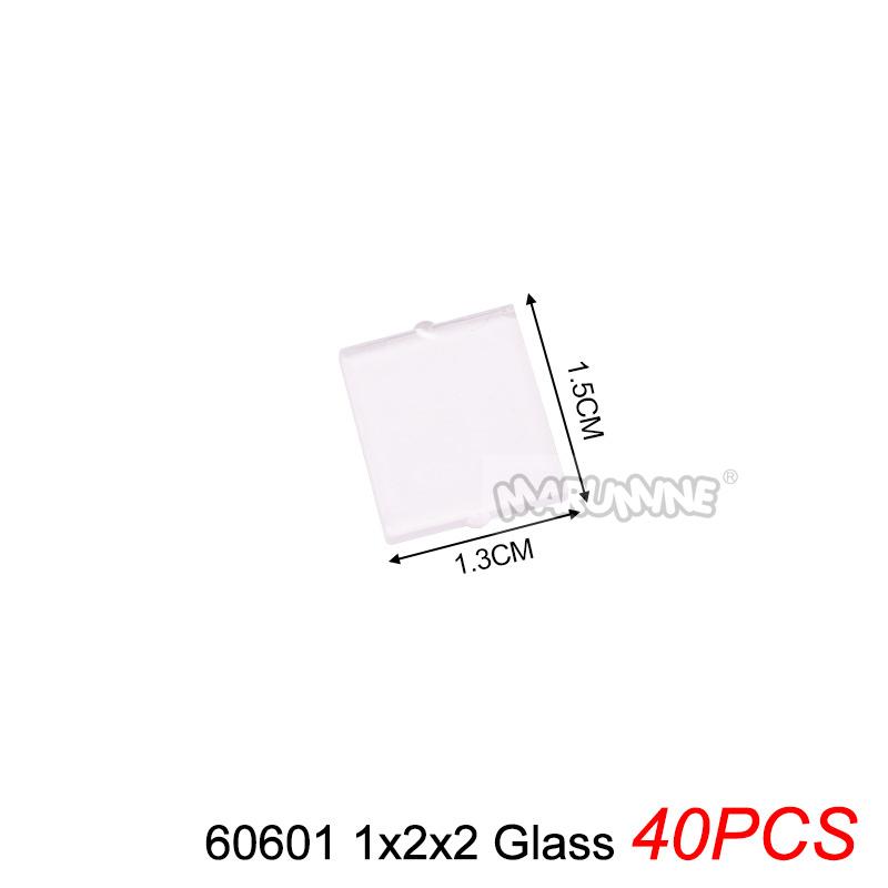 

Marumine MOC Цеглинки Дверна рама Віконне скло Будівельні блоки Міські частини будинку Сумісні з 60616 60623 60592 6060160603 60594