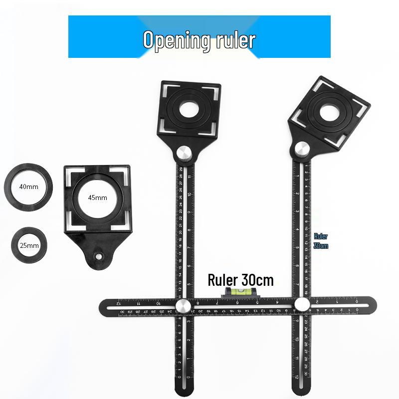 Adjustable Stainless Steel Tile Hole Locator and Punch Tool