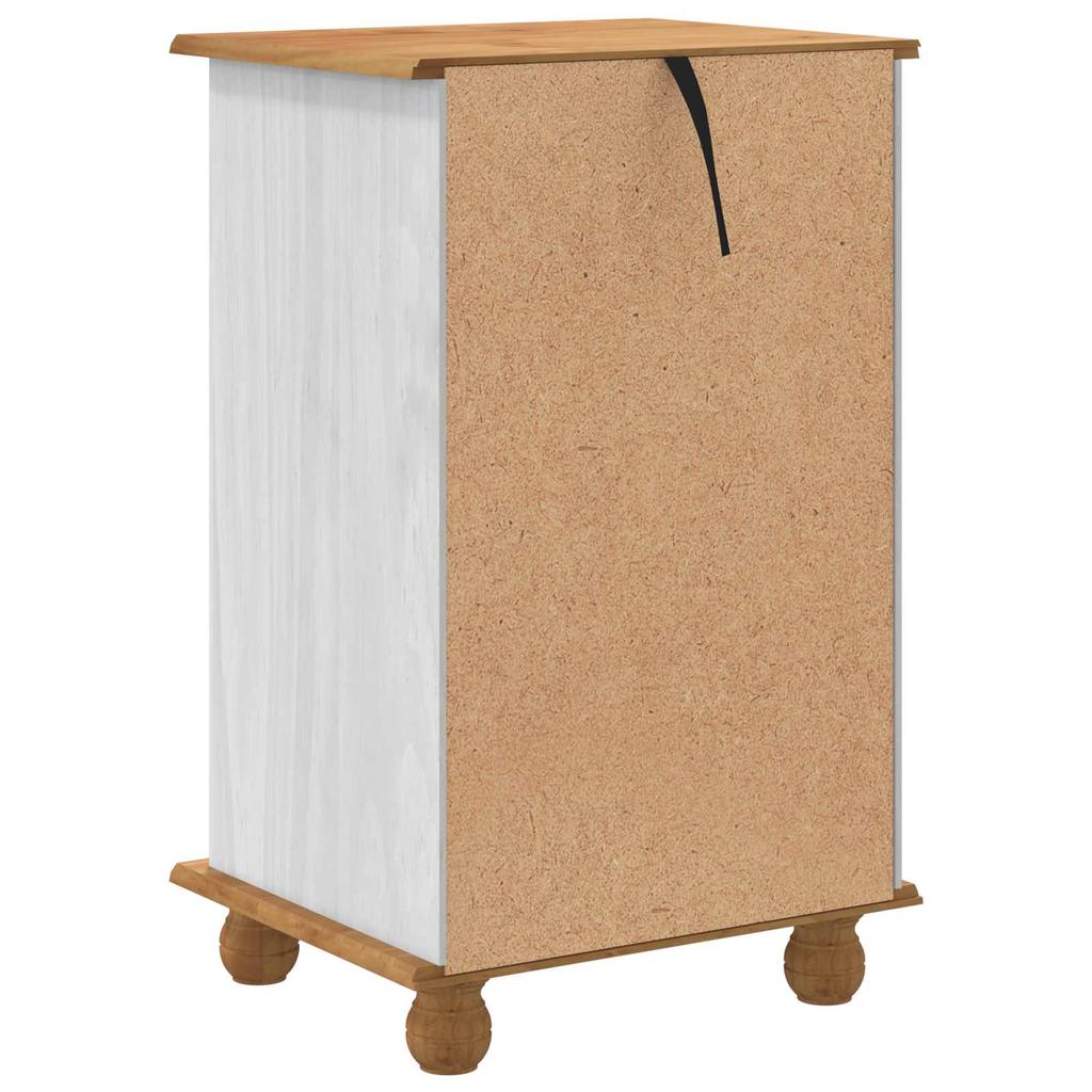 ASKIM White Drawer Chest of Drawers 45.8 x 40 x 79 cm