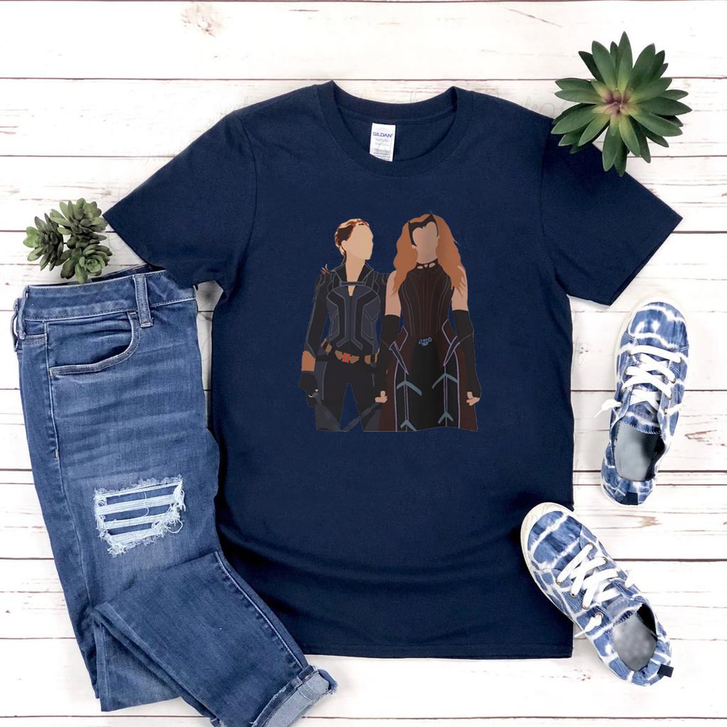 Wanda Maximoff 1989 T Shirt Natasha RoUnisexoff TShirt Women Graphic T Shirts Short Sleeve Vintage Tshirt Superhero Tees Shirt