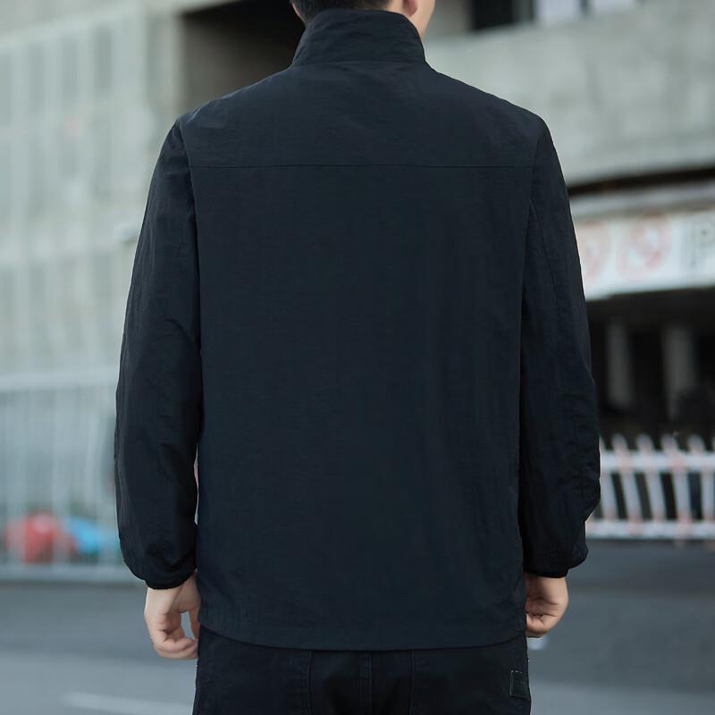 Pierre Cardin Men's Stand Collar Casual Jacket