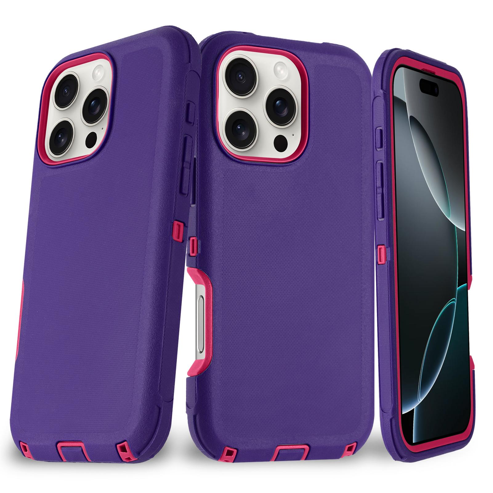 

Новий надміцний чохол серії Defender для Iphone 16 16Pro 16Plus 16Pro Max Міцний надійний протектор Жорсткий чохол-броня Otter Ударостійкий Міцний Захисний чохол For iPhone 16 Plus