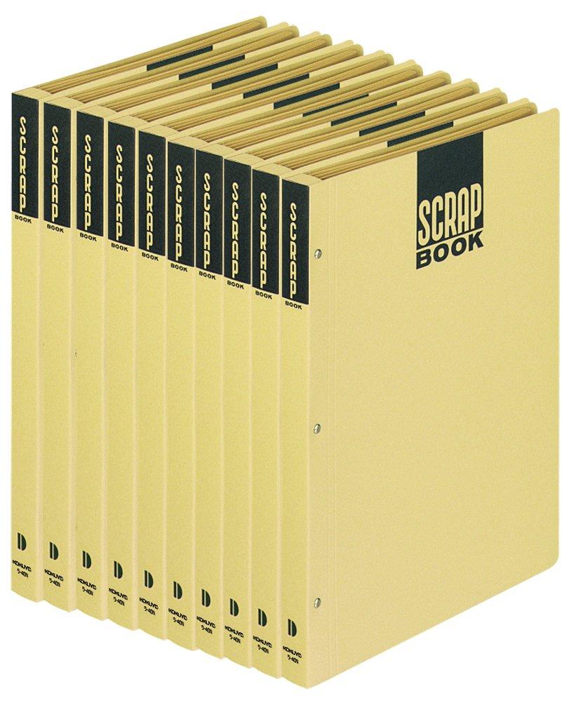 KOKUYO Scrapbook, Bound Type, A4, 10-Pack, RA-40NX10