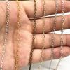 5yards/lot Golded/silvered/bronze Plated Necklace Chain for Jewelry Making Findings DIY Necklace Chains Materials Handmade