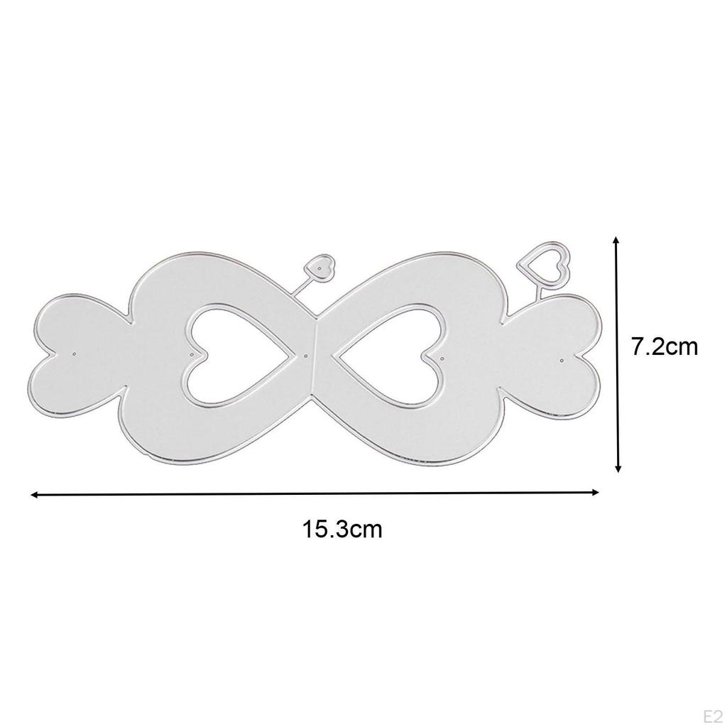 Metal Cutting Dies Cake Topper DIY Cute Shape Scrapbook for Leather Craft Photo Album Favor Box