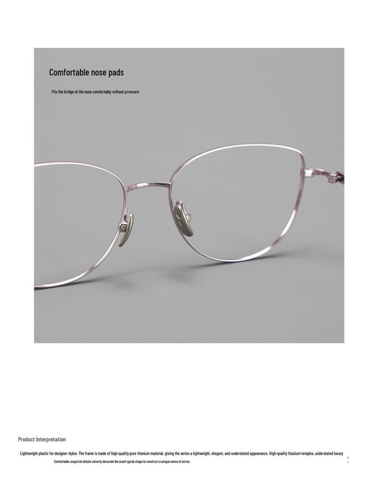 M6708S Retro Pure Titanium Unisex Eyeglass Frame with Acetate Elements for Prescription Lenses