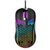Wireless RGB Honeycomb Gaming Mouse, Lightweight with TYPE-C Charging and Wired Options