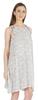Moomaya Summer Beach Wear Short Dress For Womens Printed Sleeveless Tie-Up Midi