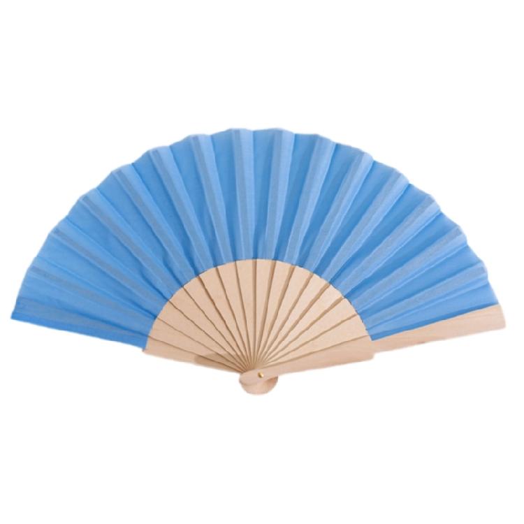 Elegant Foldable Fan With Single Color Silk Cover Practical Craftsmanship Perfect For Important Gatherings