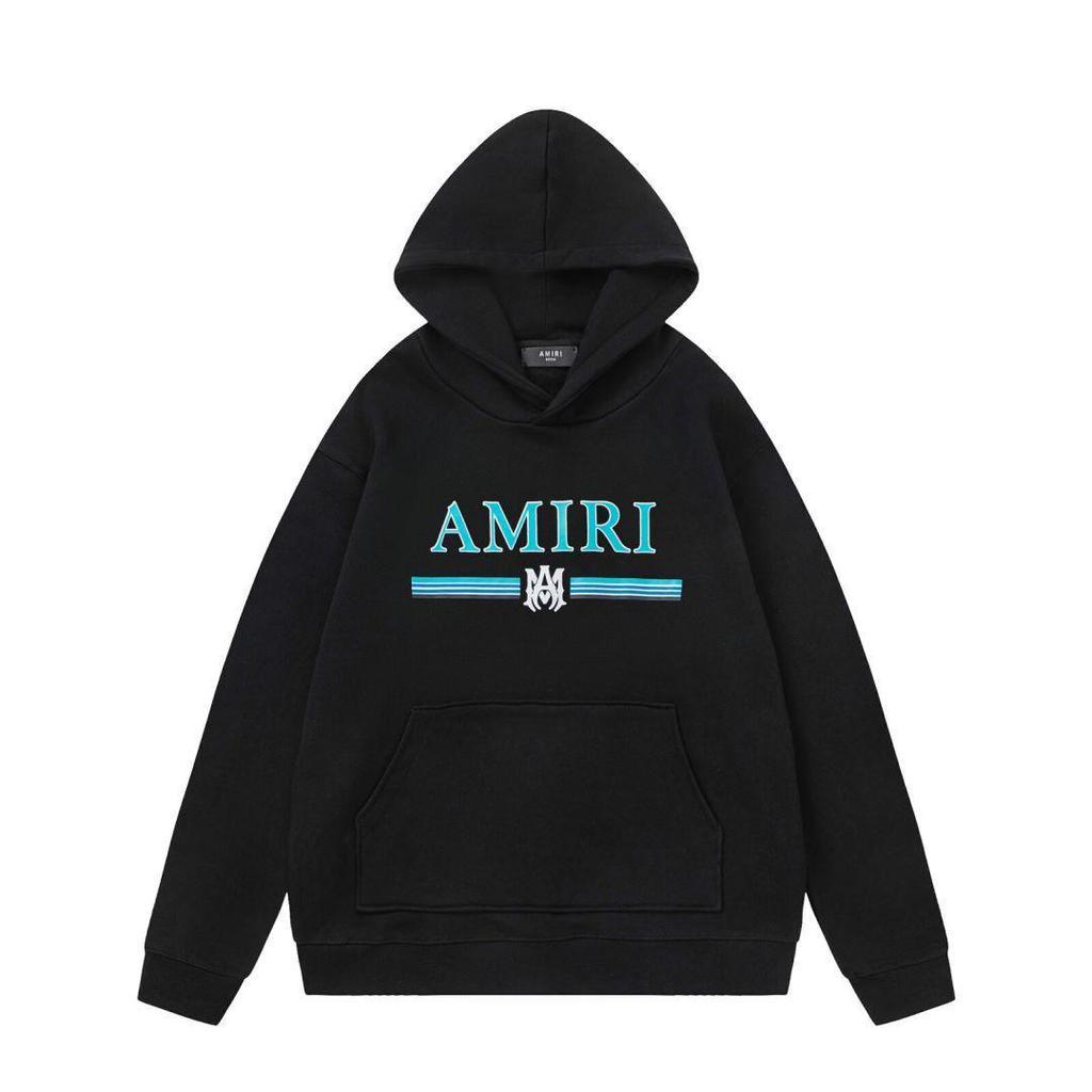 Men's Hooded Sweatshirt - American Trend, Letter Print, Cotton Terry Cloth