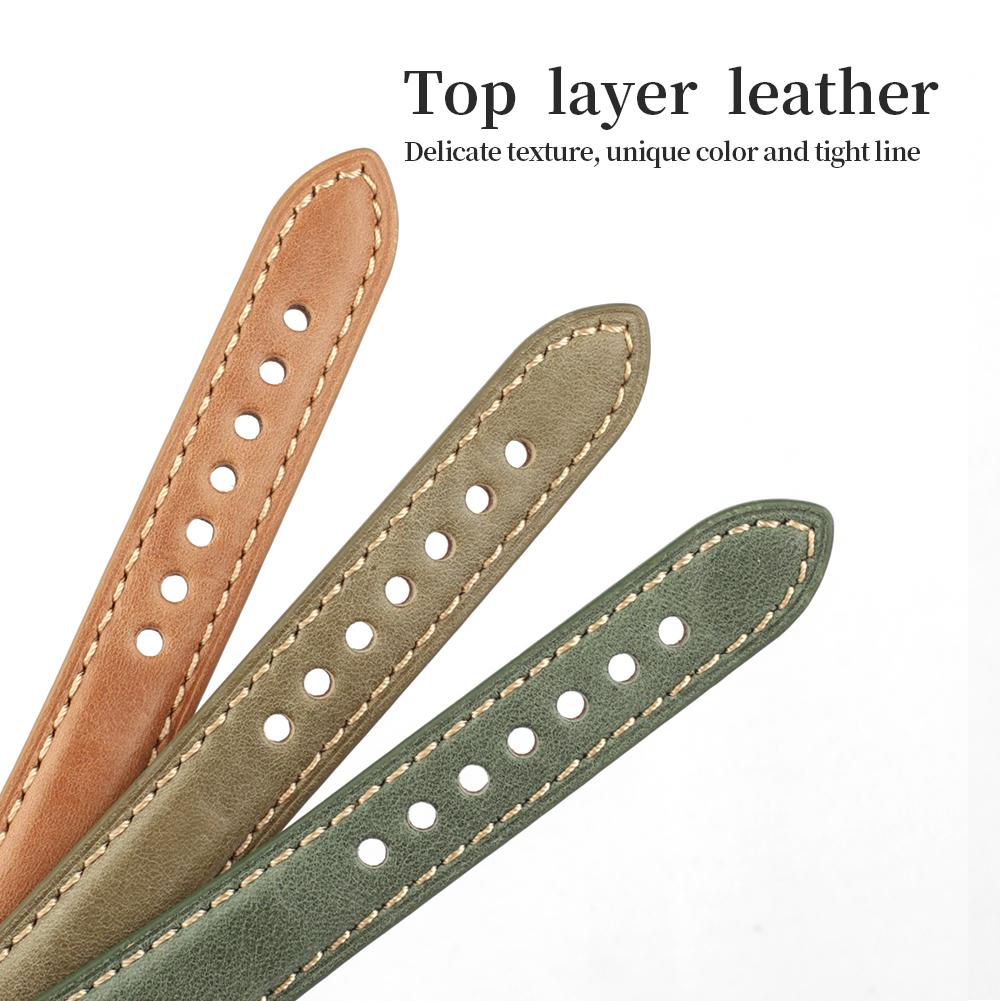 Ремешок для часов из натуральной кожи — фото 5