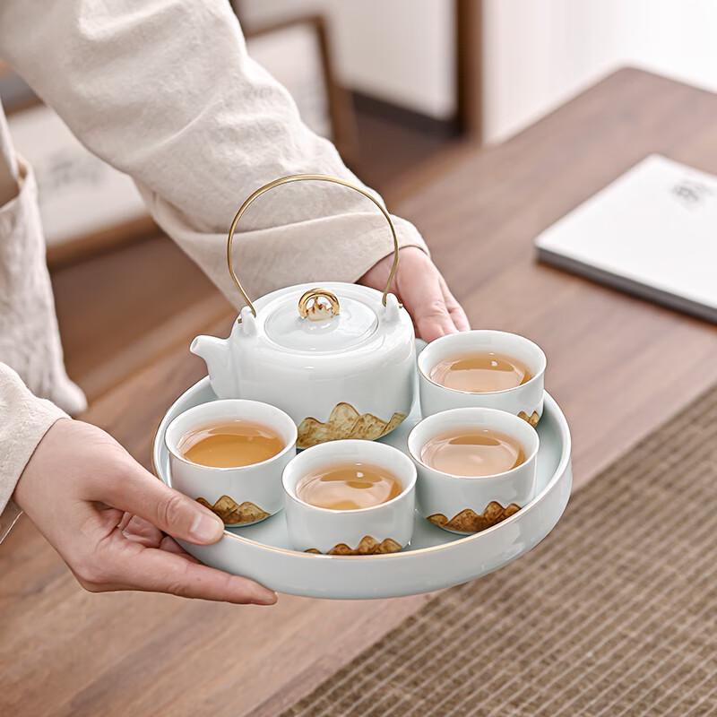 Bafangli Celadon Ceramic Tea Set