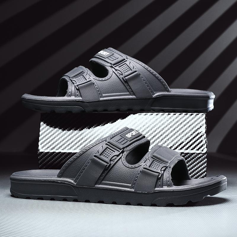 2025 neue männer Sandalen Sommer Koreanischen Stil Outdoor Strand Hausschuhe PVC Sohle herren Oberbekleidung Student Casual Schuhe zaptos