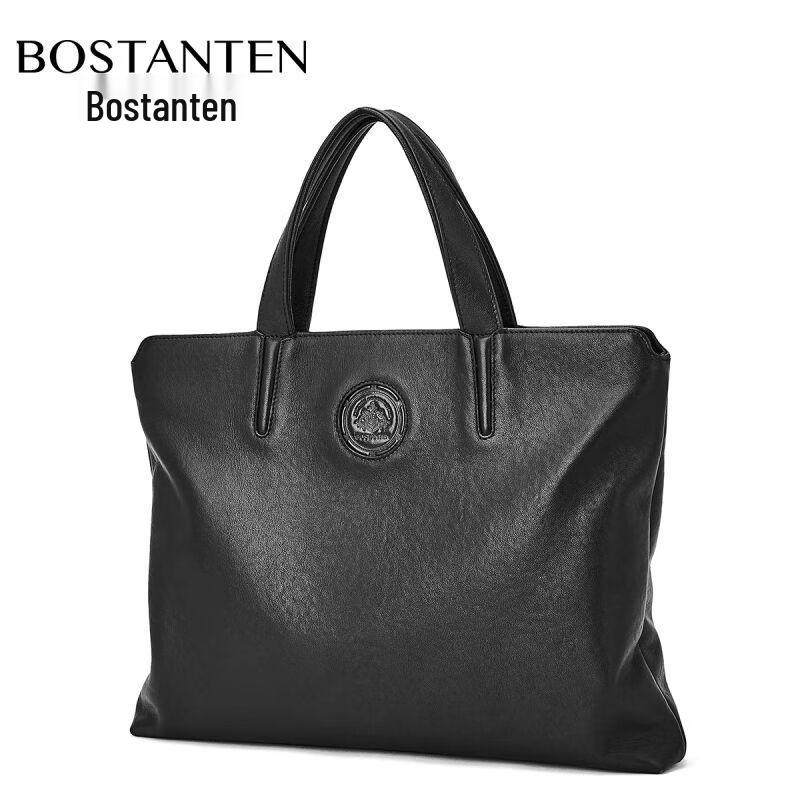 Bostanten Herren Aktentasche aus echtem Leder