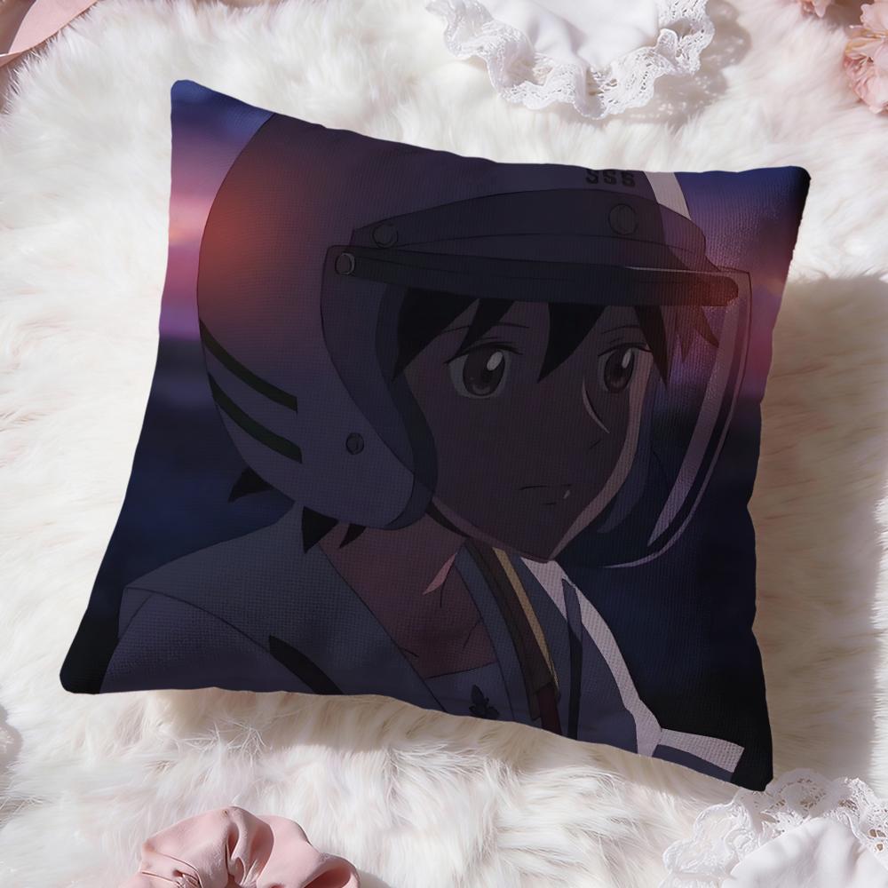 Hot F5 Centimeters Per Secondes Cushion Cover Soft Washable Pillow Case Multi-Scene for Couch Bed Travel Office Use