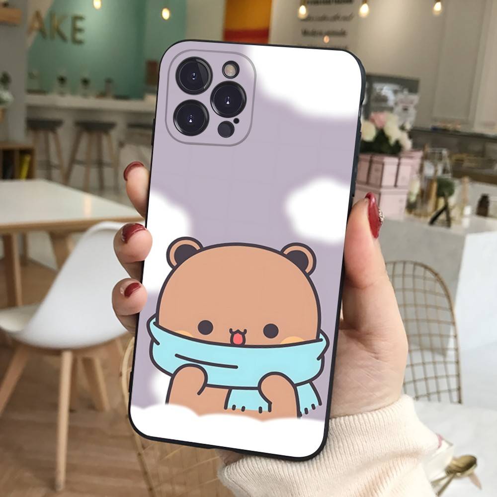 BUBU DUDU Cartoon Phone Case For Iphone 17 16 15 16e 14 13 12 11 Pro Max Plus Case Cover Coque
