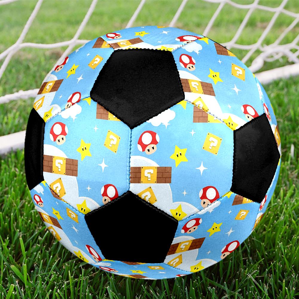 Mario Theme Size 5 Soccer Ball, Suitable for Both Indoor and Outdoor Matches, a Gift Suitable for Everyone.