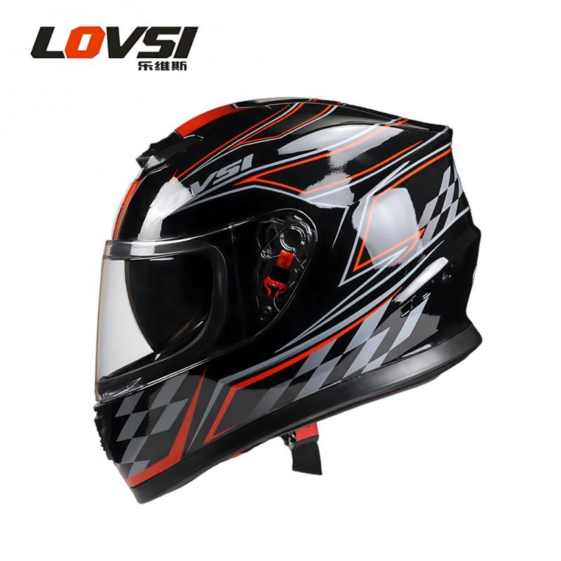 Full Face Motorcycle Helmet Dual Visor Men Women Electric Bike All Season Cool Safety
