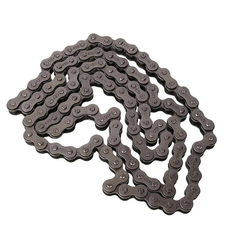 Motorcycle 420 Chains 82/88/96/104/108/110/132/140 Links Drive Chain Link For 50cc-150cc Pit Dirt Bike Scooter ATV Buggy Quad
