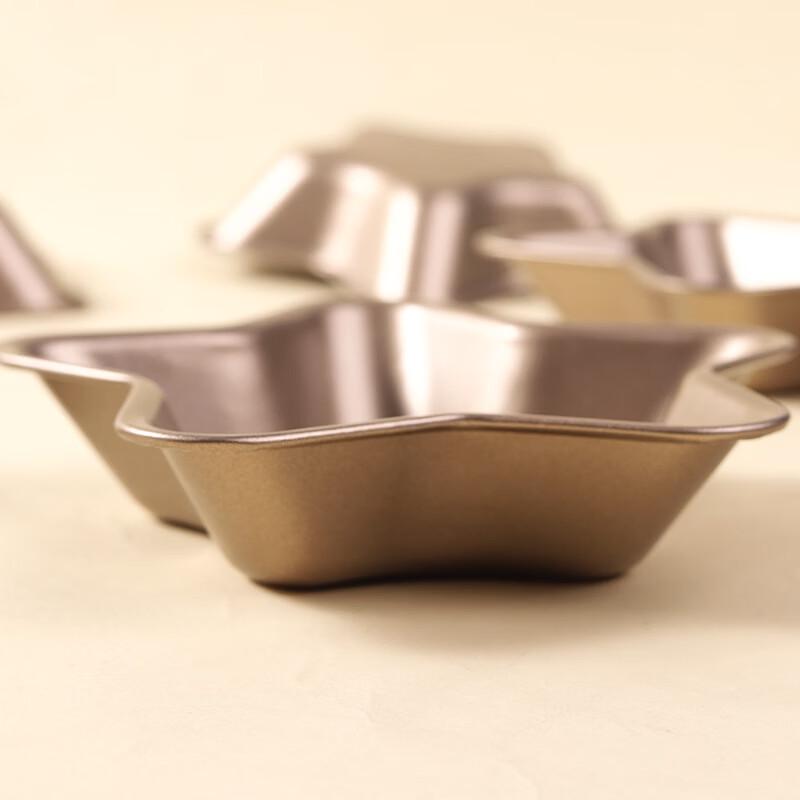 WS 5-inch Golden Five-Pointed Star Cake Mold