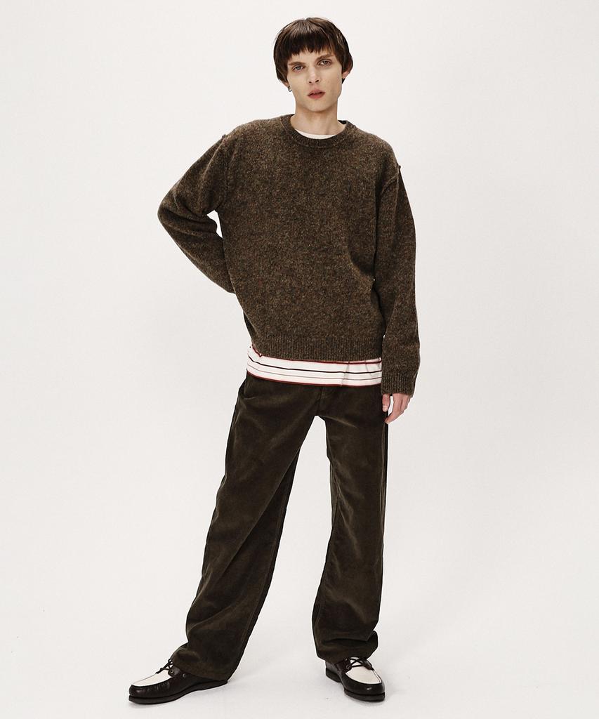 SHIRTER 5P Corduroy Pants (Brown)