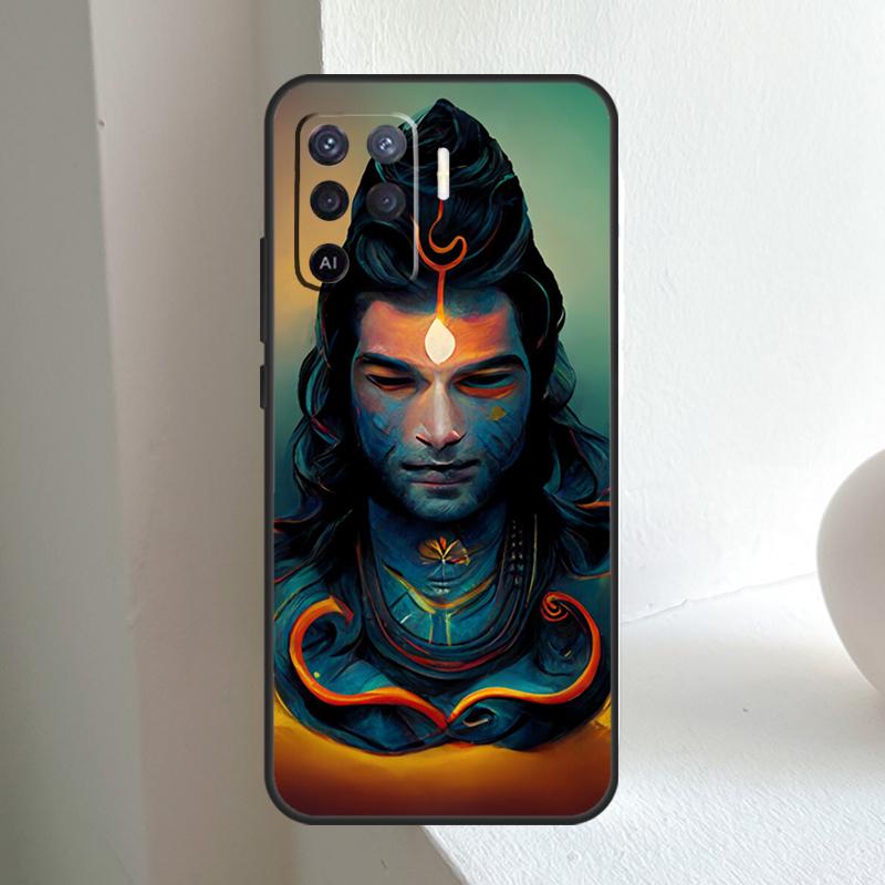 Lord Shiva Hindu God Buddha India For OPPO A96 A76 A16 A5 A6 Pro A15 A17 A57 A18 A38 A58 A78 A98 A54 A74 A94 A40 A60 A80 Case