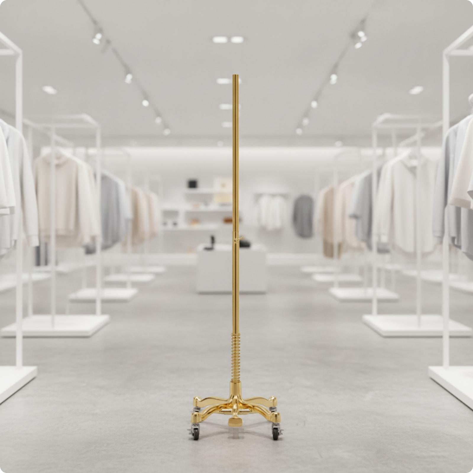 Mannequin Stand with Wheels Freestanding Dress