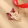 Intricate Carving Animal Maple Leaf Badge Multipurpose Brooch Wearable Jewelry Fashion Laple Pin For Daily Outfits
