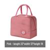 Insulated Lunch Box Bag for Students and Office Workers, Waterproof and Anti-Oil Handbag with Large Capacity and Aluminum Foil Lining