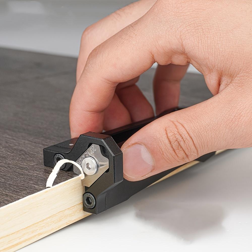 Manual Wood Edge Trimmer Round Corner Chamfer Tool Woodworking Deburring Cutter Board Edge Shaving Tool
